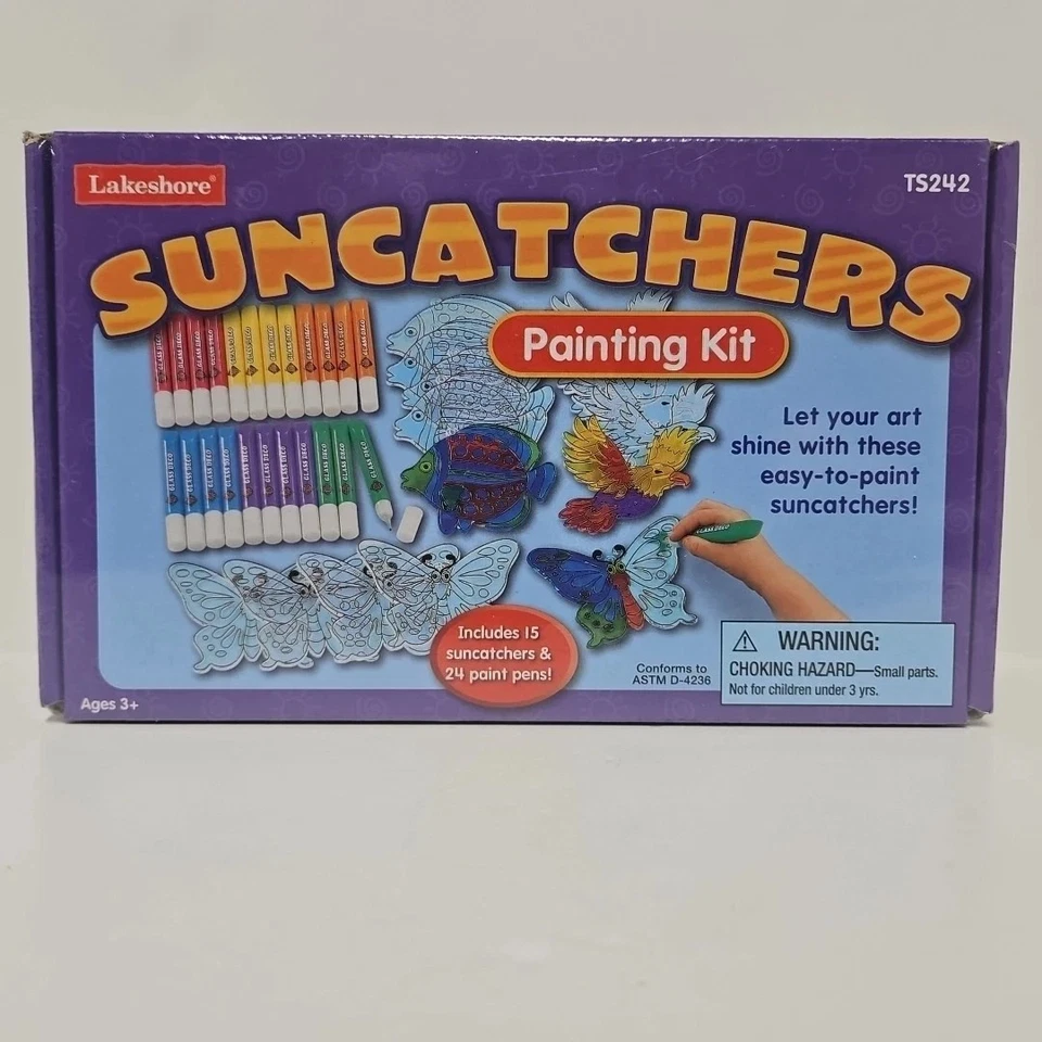 LAKESHORE SONNENFÄNGER GEMÄLDESET TS242 LET YOUR ART SHINE NEU VERSIEGELT KUNSTHANDWERK