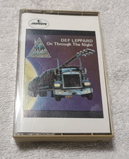Def Leppard Cassette Tape On Through The Night Mercury 822 533-4 M-1