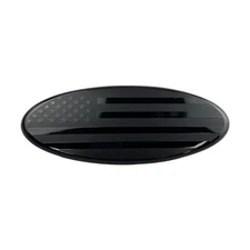 for Ford Emblem, 9 Inch Front Grill Rear Tailgate American Flag Emblem Fit for 