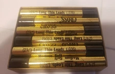 Vintage CROSS 2 3/4 inch. Thin Pencil (036) Lead  24 Tubes Med Soft 15 per tube.