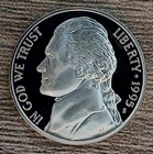 1995-S Jefferson Nickel Proof — photo from another recent sale