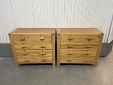 2 John Lewis Monterey Solid Oak Chest Of Drawers
