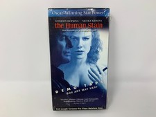 The Human Stain VHS Demo Tape Thriller Drama Romance Anthony Hopkins New Sealed