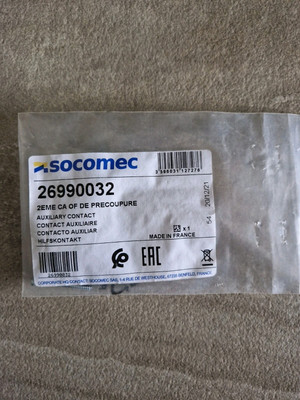Socomec 26990032 Hilfskontakt