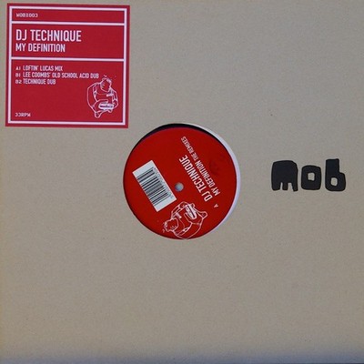 DJ Technique - My Definition (The Remixes) (12'') (Near Mint (NM or M-)) - 420242