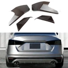Smoked Black Tail Light Guard Decor Cover Trim Bezel For Nissan Altima 2019-2025