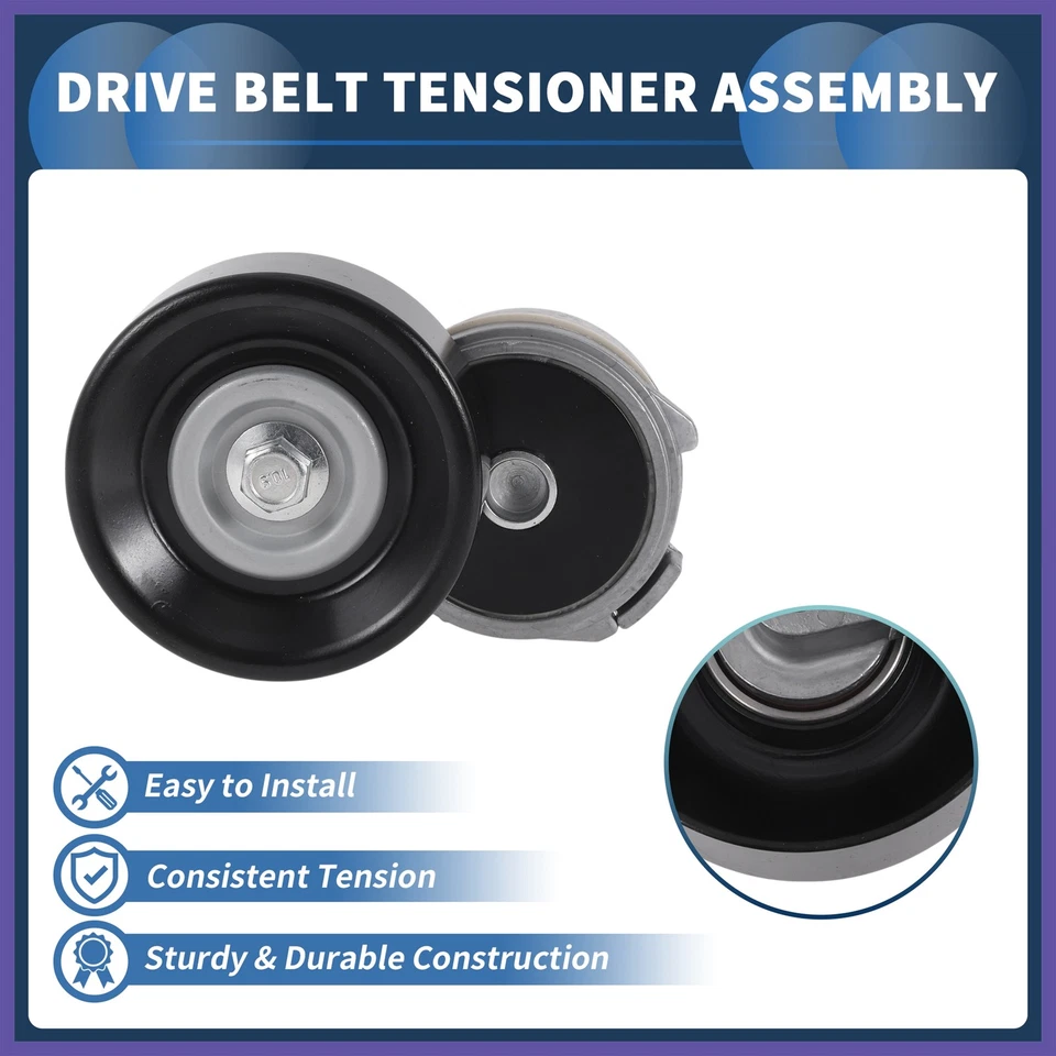 Tensor de correa para Chrysler Voyager 00-07 No.4612894AC/04612894 Metal 1 pieza Foto 4 de 4