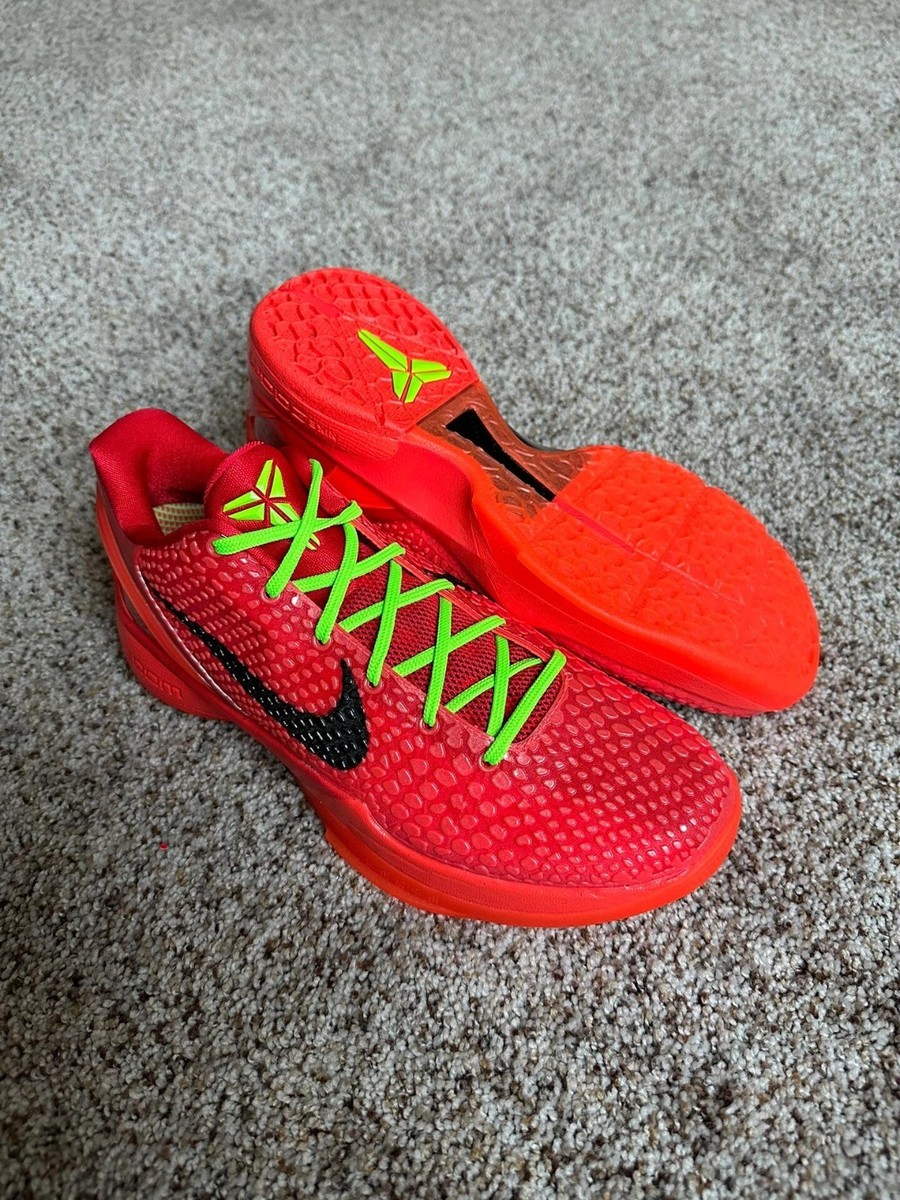 Size 12 - Nike Kobe 6 Protro Low Reverse Grinch for sale online | eBay