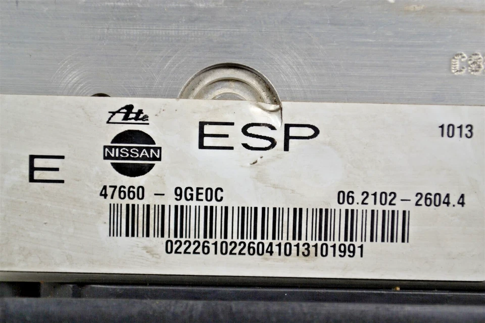 Módulo de controle de bomba de freio 476609GE0C Nissan Armada 2013-15 ABS antilock 15J1 105 - Imagem 4 de 4