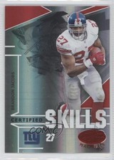 2008 Leaf Certified Materials Skills Red 197/250 Brandon Jacobs #CS-6 5b7