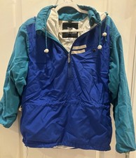 Vintage The North Face Gore-Tex Anorak Small– USA Made, Blue/Teal, Loose Fit