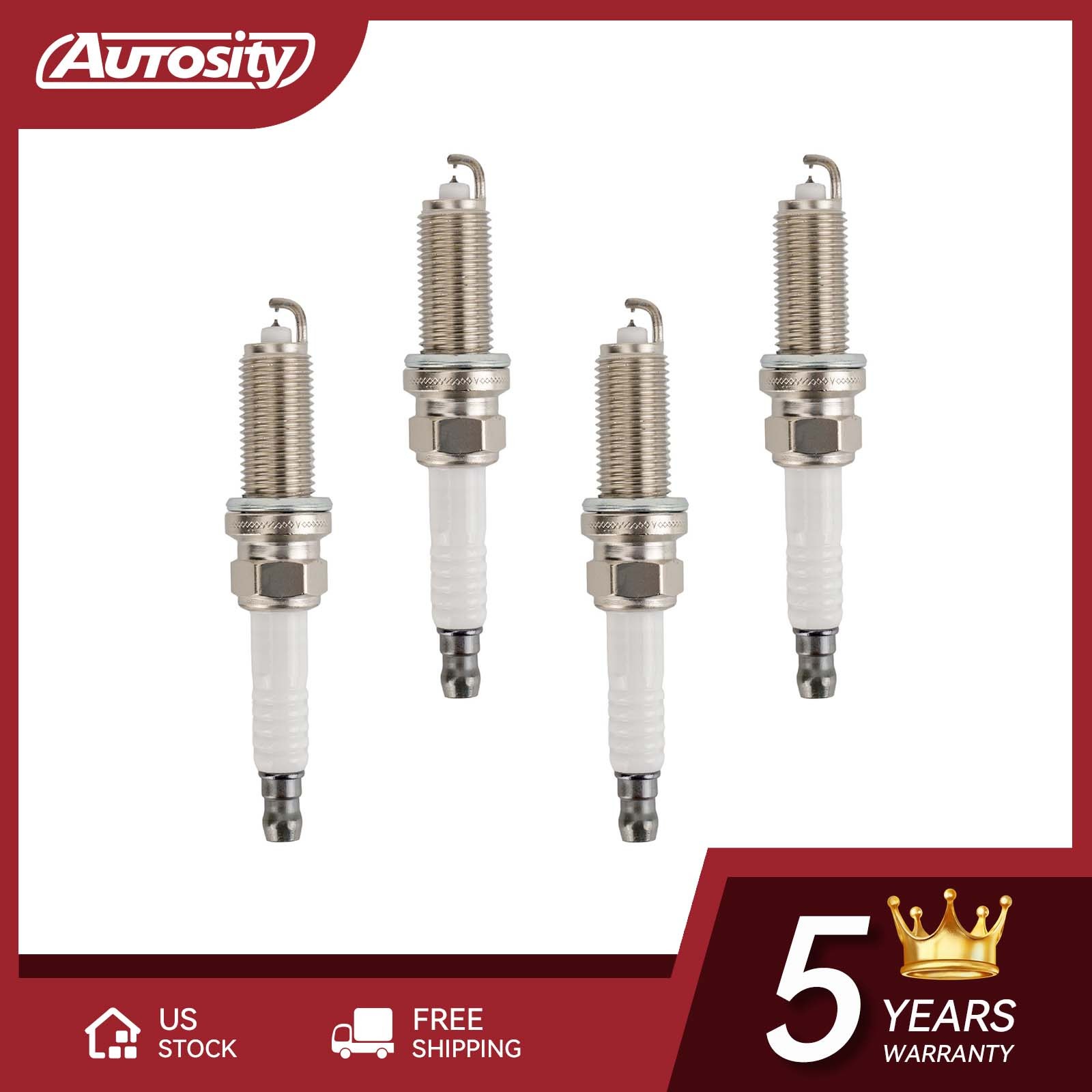 Iridium Spark Plugs 96964 DILKAR7H11GS Fits Honda Accord Civic CR-V Set of 4