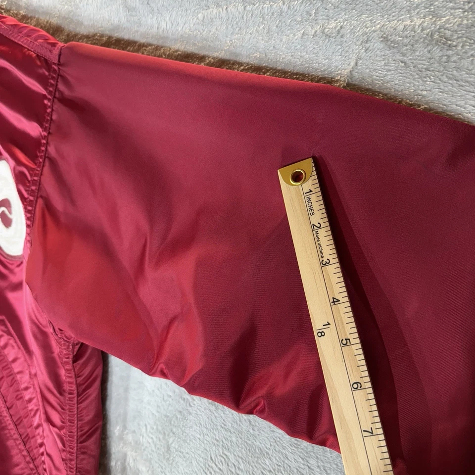 Vintage Philadelphia Phillies Wilson Satin Bomber Jacket 80s USA Sz 42 / L-XL - Image 4 of 4