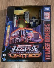 G2 Universe Laser Optimus Prime Leader Class   Transformers  Legacy United NIB