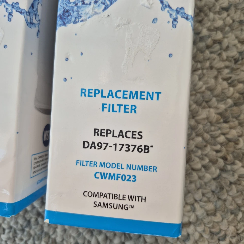 2 NEW Mist Clearwater Replacement Filter CWMF023 Pack of 2 DA97-17376B Lot - Image 2 of 4