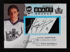 2008-09 Upper Deck The Cup Rookie Draft Boards /25 Anze Kopitar #DB-AK Auto 0ll