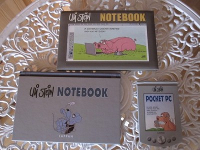 ULI STEIN Sammlung  2 x  NOTEBOOK   und   1 x  POCKET  PC