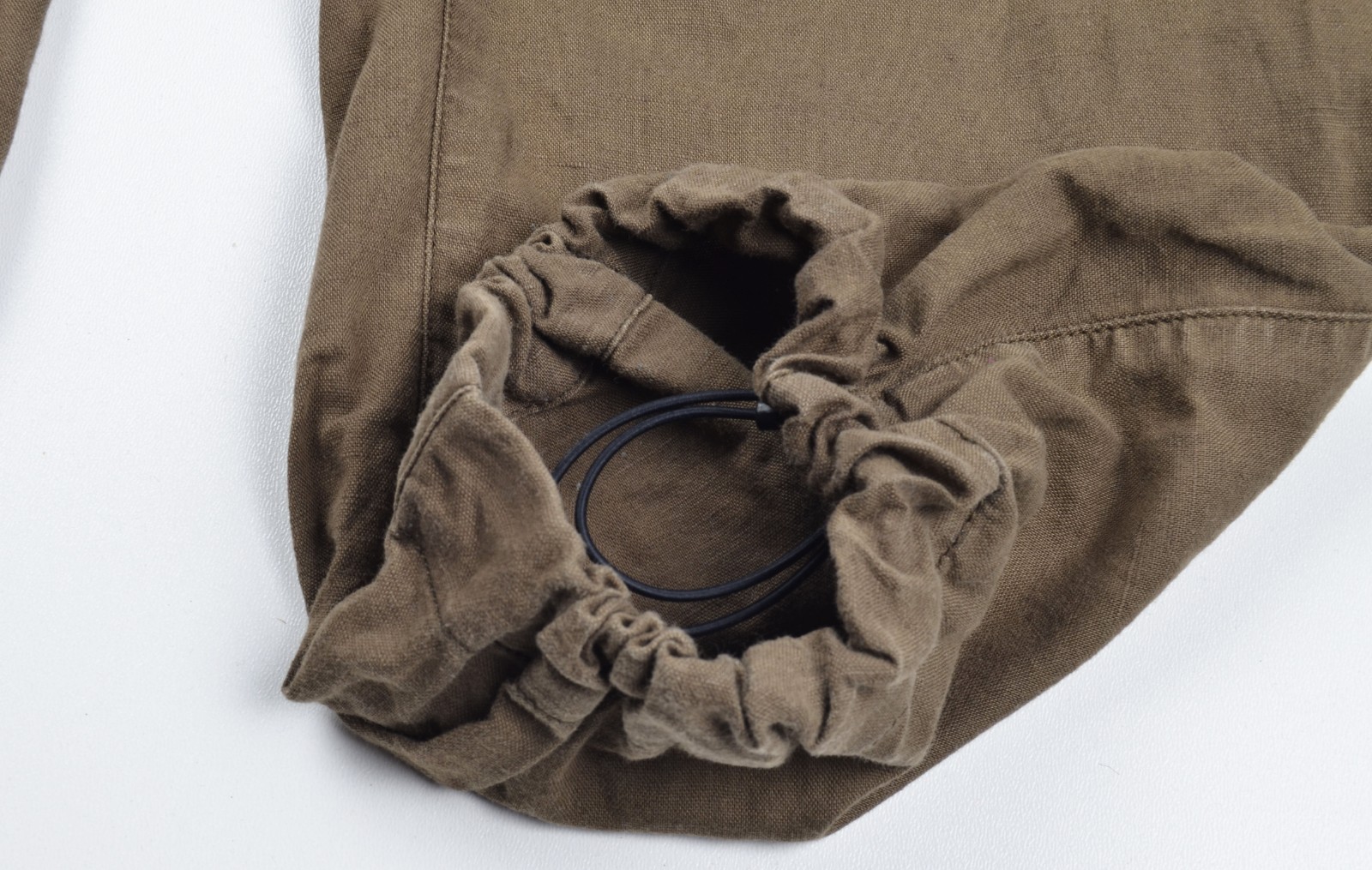 Arcteryx Women's Linen Blend Relaxed Fit Khaki Gorpcore Combat Pants Size US6 thumbnail 6