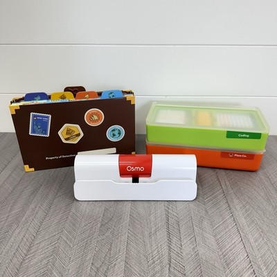 Osmo Bundle LOT for iPad: Includes Detective, Pizza Co., Coding and BASE