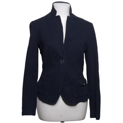 ESPRIT, Jacke, Damen, Größe: 38, Blau, Baumwolle #3cE
