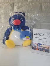 Nakajima Corporation Tuxedo Sam x Pingu Pingu S Plush Doll JAPAN NEW