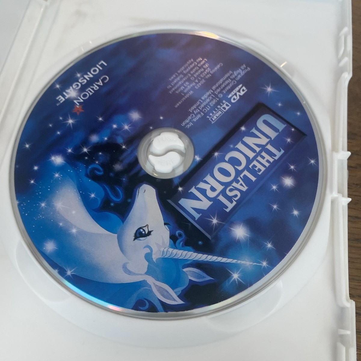 The Last Unicorn DVD, 25th Anniversary Edition, Lionsgate - Used