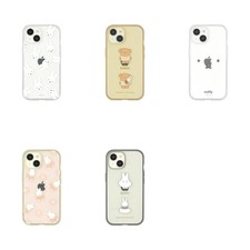 Gourmandise Miffy IIIIfit Clear iPhone 15/14/13 Case MF-441A/B/C/D/E Japan