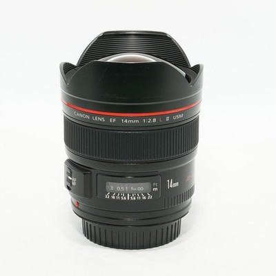 Canon EF 14mm F2.8 L II USM Black Ultra Wide Angle Prime Lens Creative Exc++++
