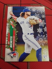 2020 Topps Holiday Bo Bichette #HW94 RC Rare (SSP) Candy Cane Variation