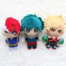 My Hero Academia Plush 15cm Izuku Bakugou Todoroki Soft Doll Anime Pendant Gift