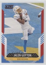 2021 Score Red Jalen Guyton #240 0i27