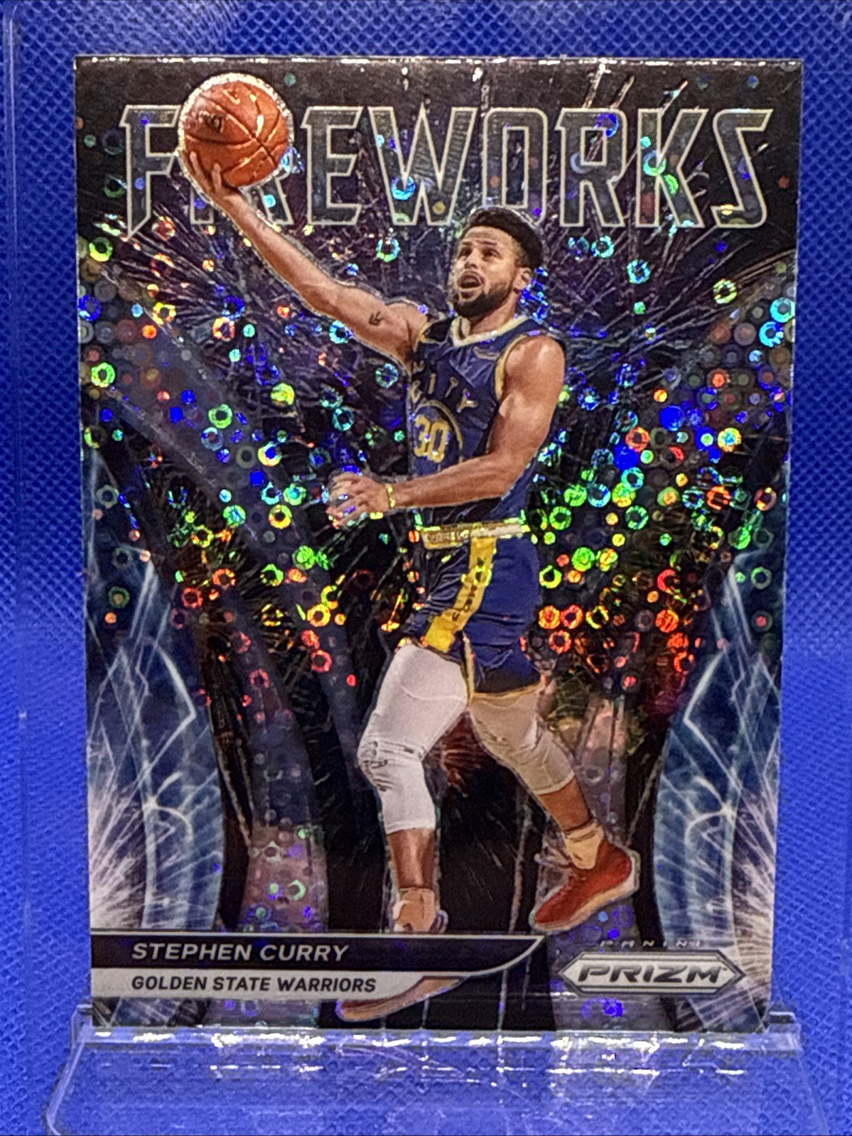 Stephen Curry 2021 Prizm #2 Fireworks - Fast Break Price