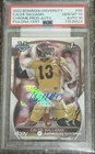 CALEB WILLIAMS 2022 Bowman University 1st Bowman RC Auto Chrome Prospect PSA 10