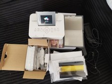 Canon Selphy CP1000 Compact Color Photo Printer White with Extras Boxed Working