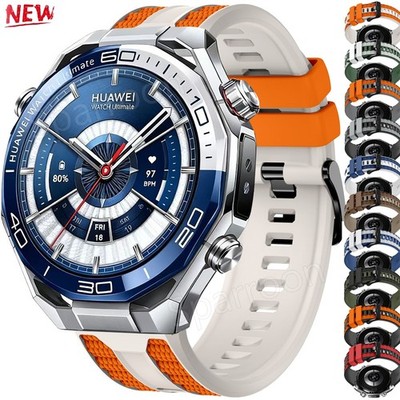 22 mm Silikon Sport Armband für Huawei Watch GT6 Pro GT5 GT4 3 2 46mm Ultimate 2