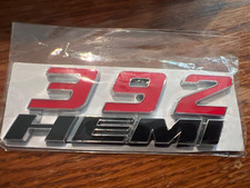 Genuine Oem Mopar Front 392 Hemi Fender Emblem Nameplate For Dodge Charger