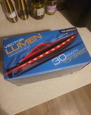 Rc boat hobby grade with controller and two batteries untested bargain