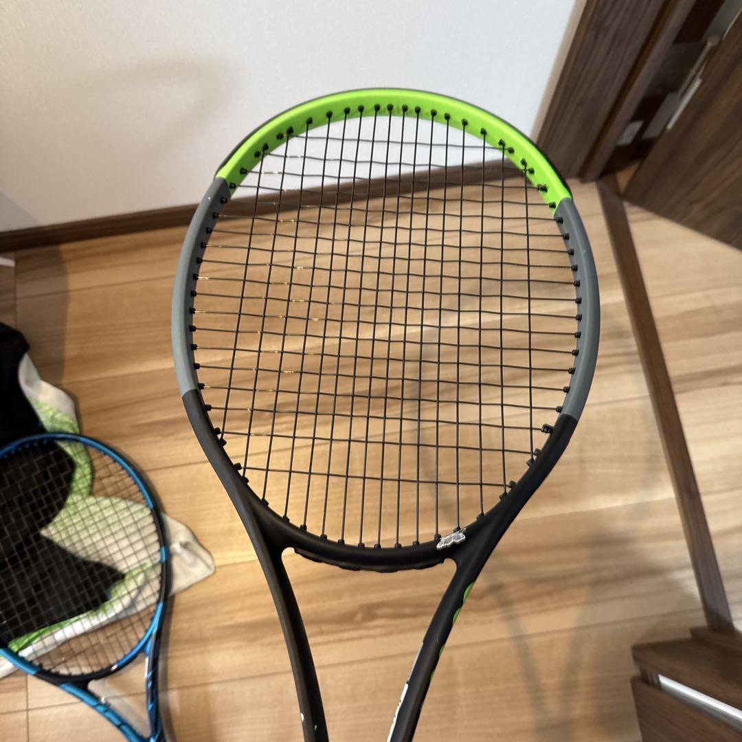 ラケット(硬式用) WILSON BLADE 100 V7 G3 Wilson V7 BLADE 100 Hard Tennis Racket 100in² G3 From Japan