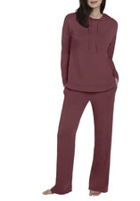 New Max  Mia Ladies  2pc Signature Hoodie Lounge Set Extra Large XL Rosewood