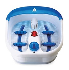 Heated Foot Spa and Massager with Tea Tree Oil Salt Scrub