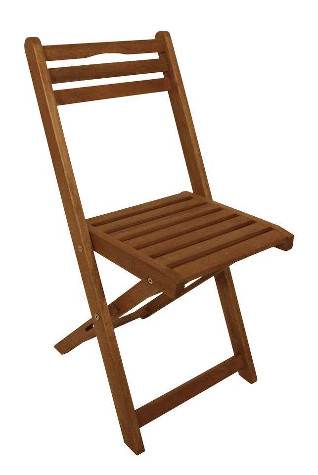 Klappstuhl Holzstuhl Gartenstuhl Gartenmöbel Stuhl klappbar PORTO Holz, 2 Stück - Bild 2 von 4