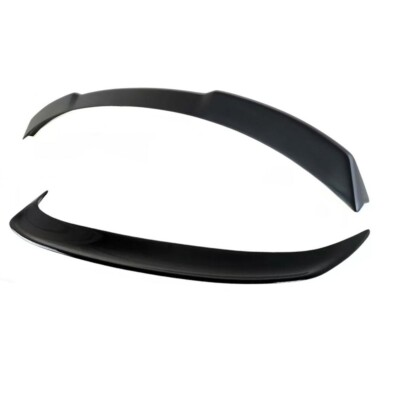 Unpainted Fit For 19-24 Skoda Octavia Combi MK4 Trunk Spoiler + Middle Spoiler