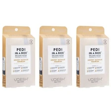 Voesh Pedi Deluxe 4 Steps PACK OF 3 - Honey Oatmilk (NEW)