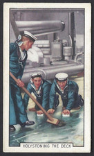 GALLAHER - THE NAVY (PARK DRIVE) - #10 HOLYSTONING THE DECK