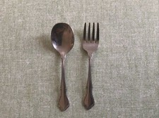 Oneida stainless, Toddletime, baby spoon and fork set Very Nice