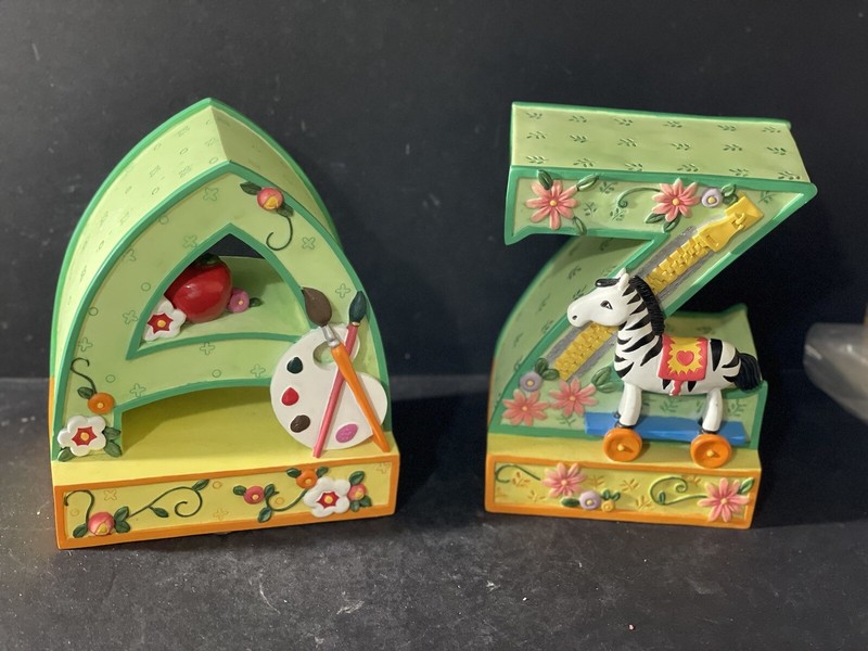 A And Z Colorful Letters For Child Room 