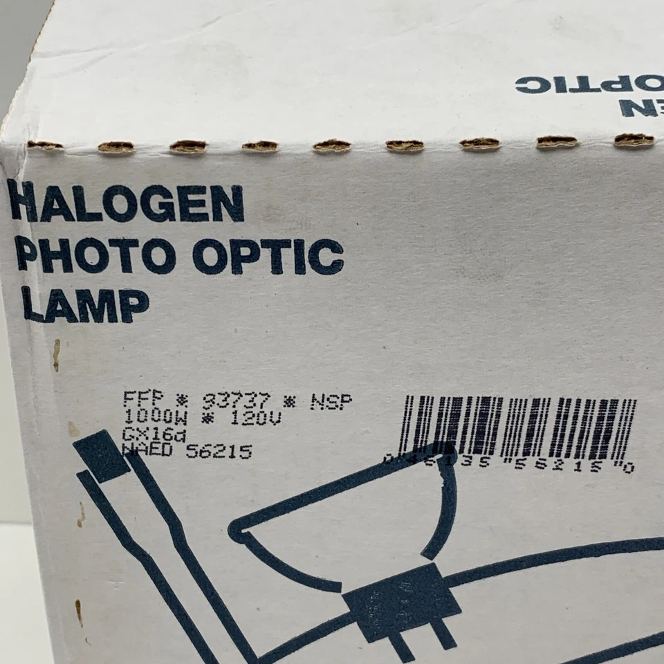 Osram FFP Photo Optic NSP Narrow Spot Studio Lamp Light Bulb 120V 1000W GX16d - Image 2 of 4