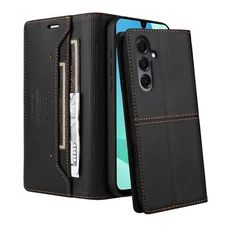 For Samsung Galaxy A16 A15 A14 A36 5G Shockproof Leather Magnetic Wallet Case