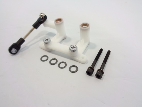 New Traxxas Rustler Steering Linkage Bell Crank Set 2wd Slash Bandit XL-5 VXL - Picture 2 of 3