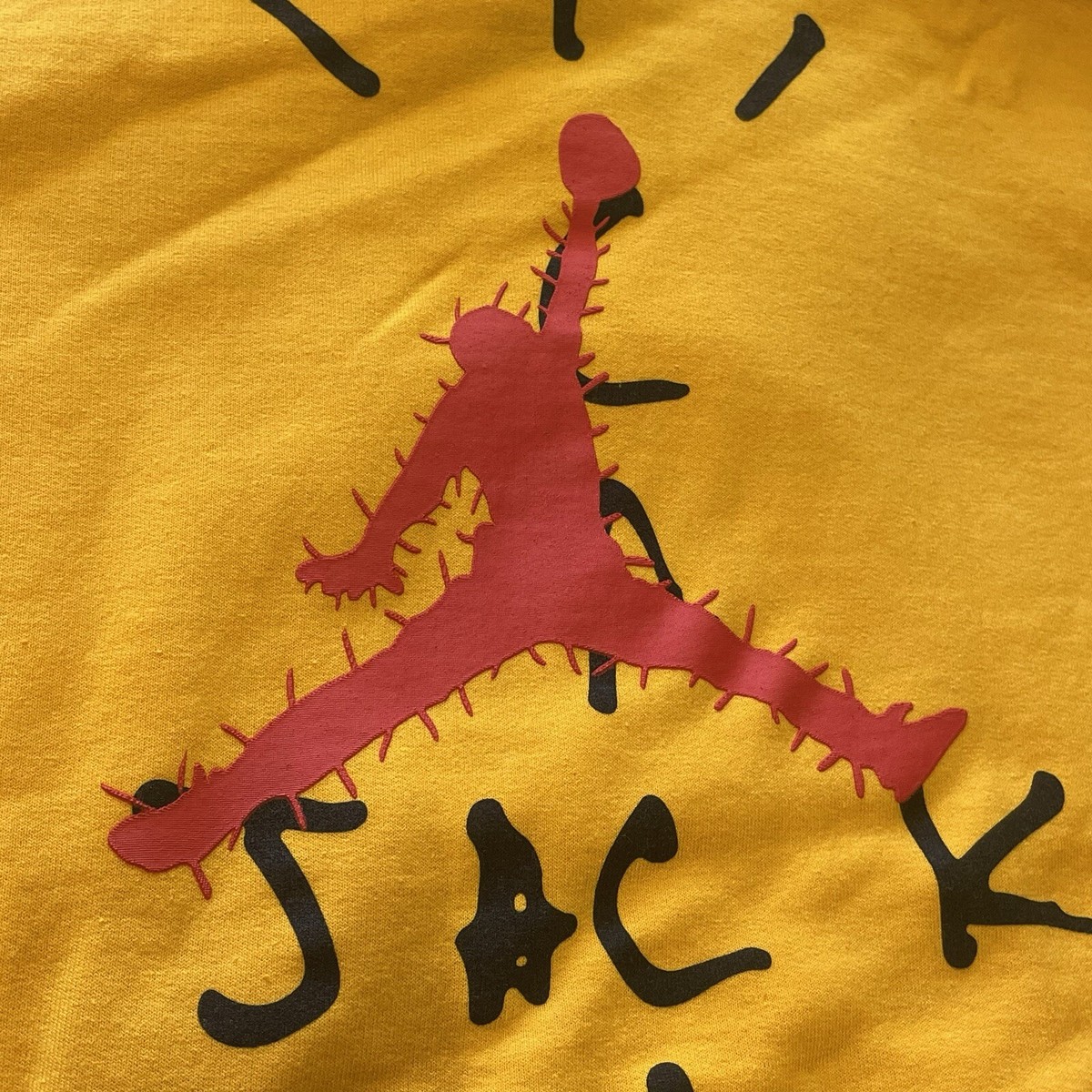 travis scott jordan hoodie yellow
